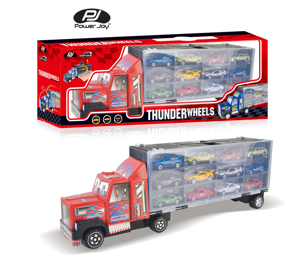 P.Joy V.Vroom Die Cast Thunder Wheels 12