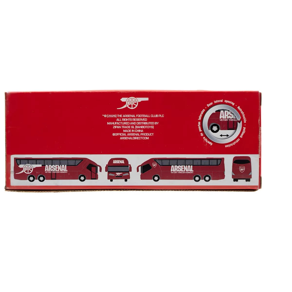 Arsenal FC Official Bus - Sockers Collectible | Football Gift