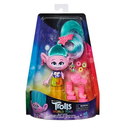 Hasbro Trolls Wt Glam Fashion Trolls Asst - Glam Satin-TROLLS