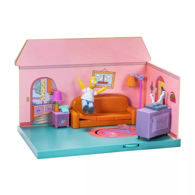The Simpsons Living Room Diorama-ACTION FIGURES & PLAYSETS-The Simpsons-192995175563