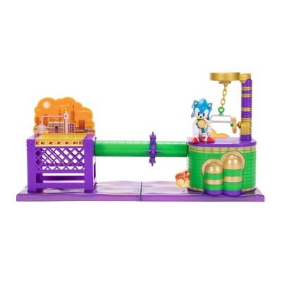 Sonic 2.5" Fig Oil Ocean Playset-ACTION FIGURES & PLAYSETS-Sonic The Hedgehog-192995423275