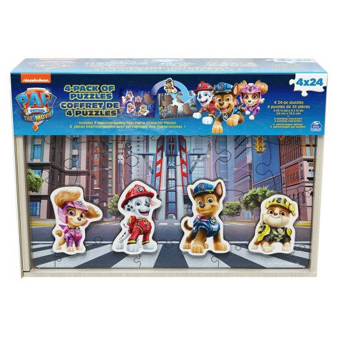 Puzzle Wood Paw Patrol Movie Scene 24Pc-Spin Master Games-778988416075