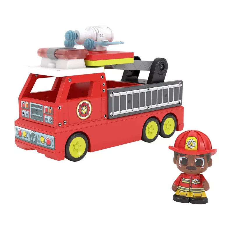 Tile Town Fire Truck Lights & Sounds Tile Set-ACTION FIGURES & PLAYSETS-Tile Town-