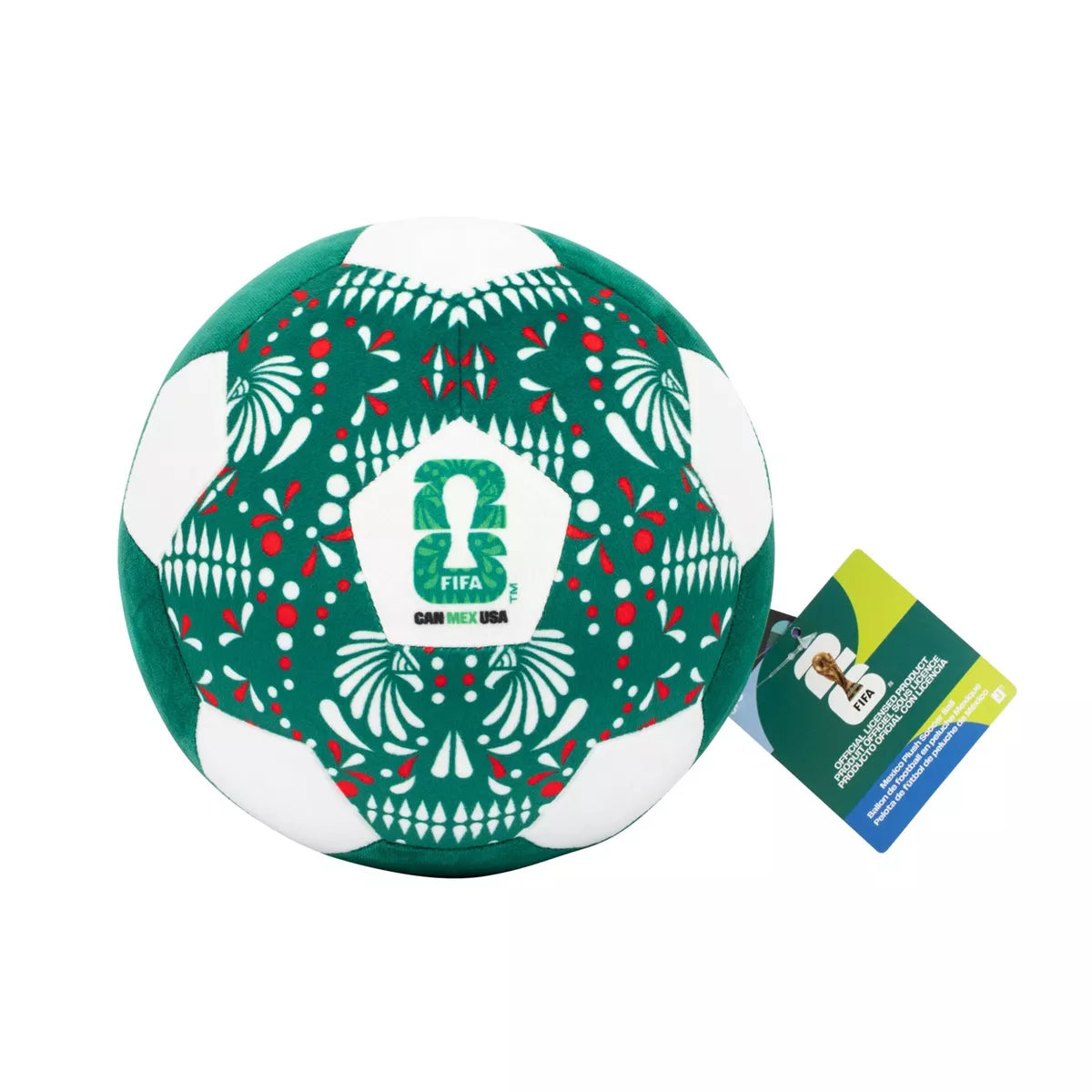 JPFI - FIFA 9" Mexico Plush Soccer Ball