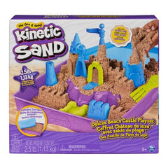 Kinetic Sand Beach Cstl Plyst Dlx(2.5Lb)-Kinetic Sand-778988491119