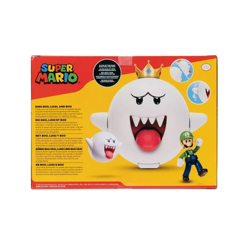 Nintendo King Boo Multi Figure Set-ACTION FIGURES & PLAYSETS-World of Nintendo-192995424364