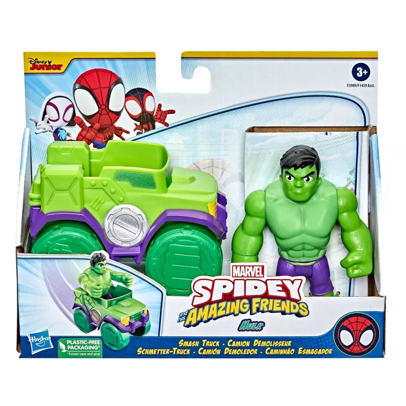 Hasbro Spidey & Friends Hulk Smash Truck-HASBRO-5010993933457