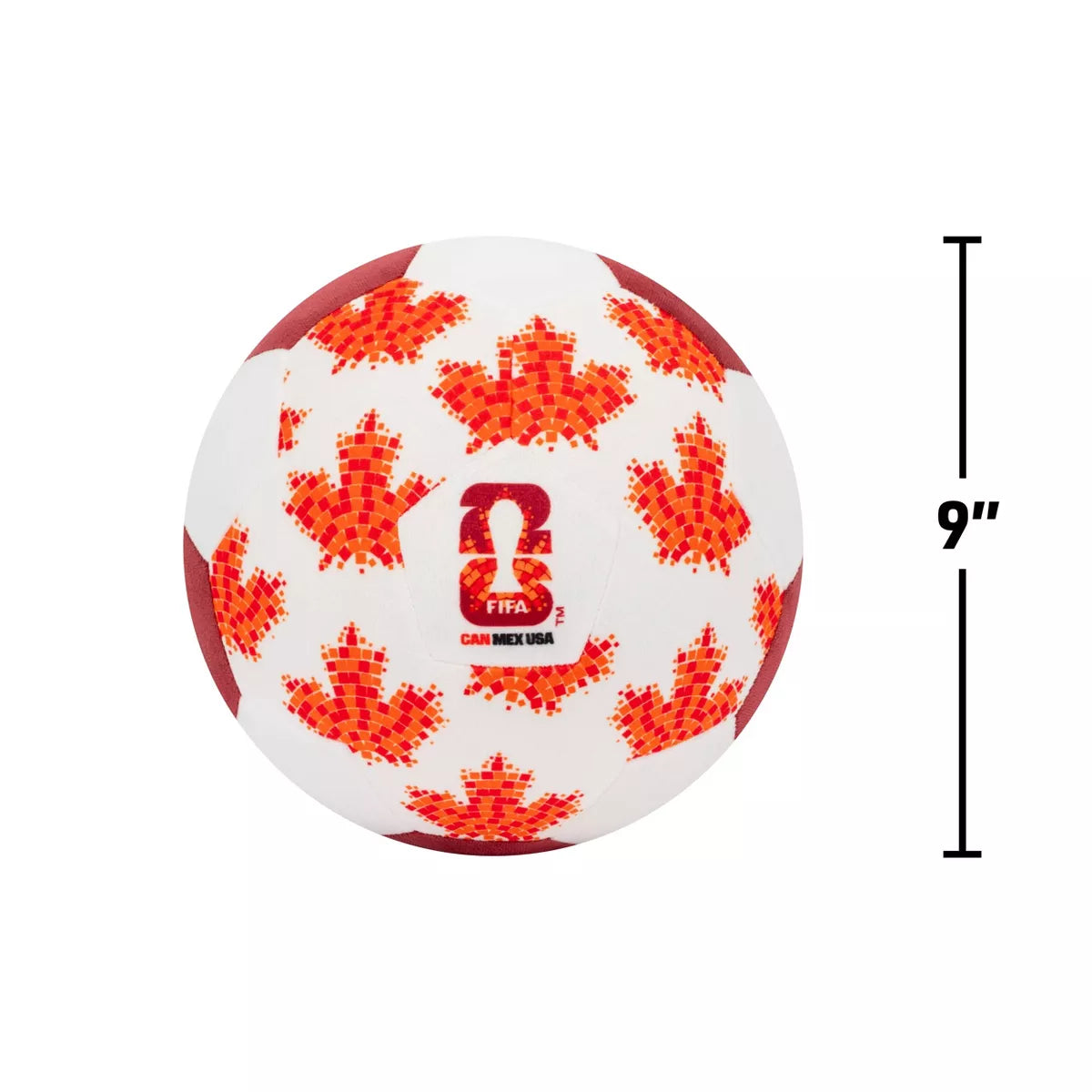 JPFI - FIFA 9" Canada Plush Soccer Ball