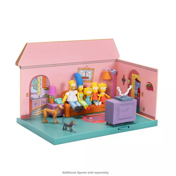The Simpsons Living Room Diorama-ACTION FIGURES & PLAYSETS-The Simpsons-192995175563