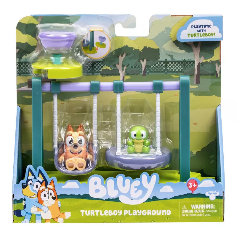BLUEY S12 MINI PLAYSET TURTLE BOY PLAYGROUND