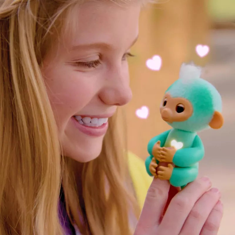 Fingerlings 2.0 Monkey - Blue Leo-GIFTS & NOVELTIES-Wow Wee-