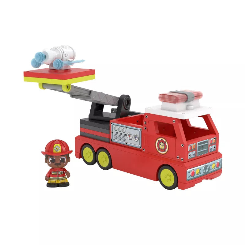Tile Town Fire Truck Lights & Sounds Tile Set-ACTION FIGURES & PLAYSETS-Tile Town-