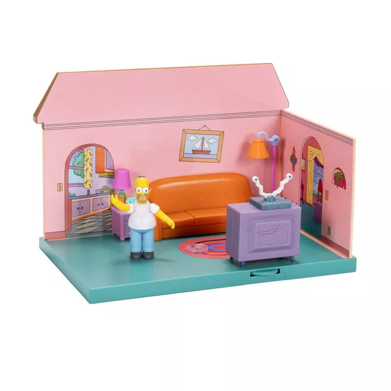 The Simpsons Living Room Diorama-ACTION FIGURES & PLAYSETS-The Simpsons-192995175563