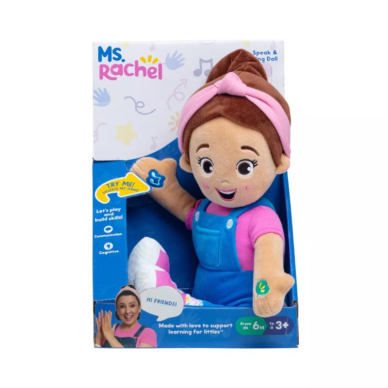 Ms. Rachel Speak & Sing Doll Rachel by Ms.Rachel for kids - dolls