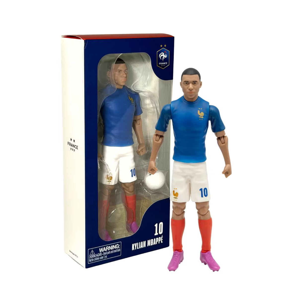 Kylian Mbappe - Sockers Football Figure | Official Collectible