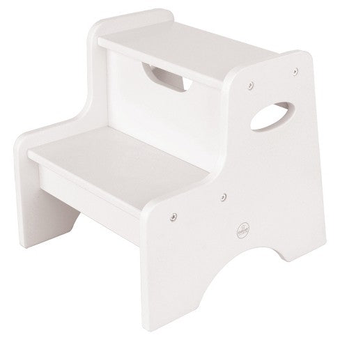 Kidkraft Two-Step Stool - White-Kidkraft-706943155011