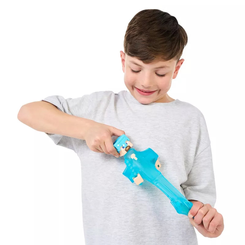 Heroes Of Goo Jit Zu Minecraft Hero Pk Steve-Action Figures-Go Jit Zu-