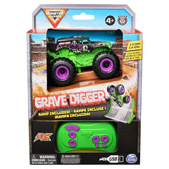 Monster Jam Rc 1:64 Grave Digger-Cars & Vehicles-Monster Jam-