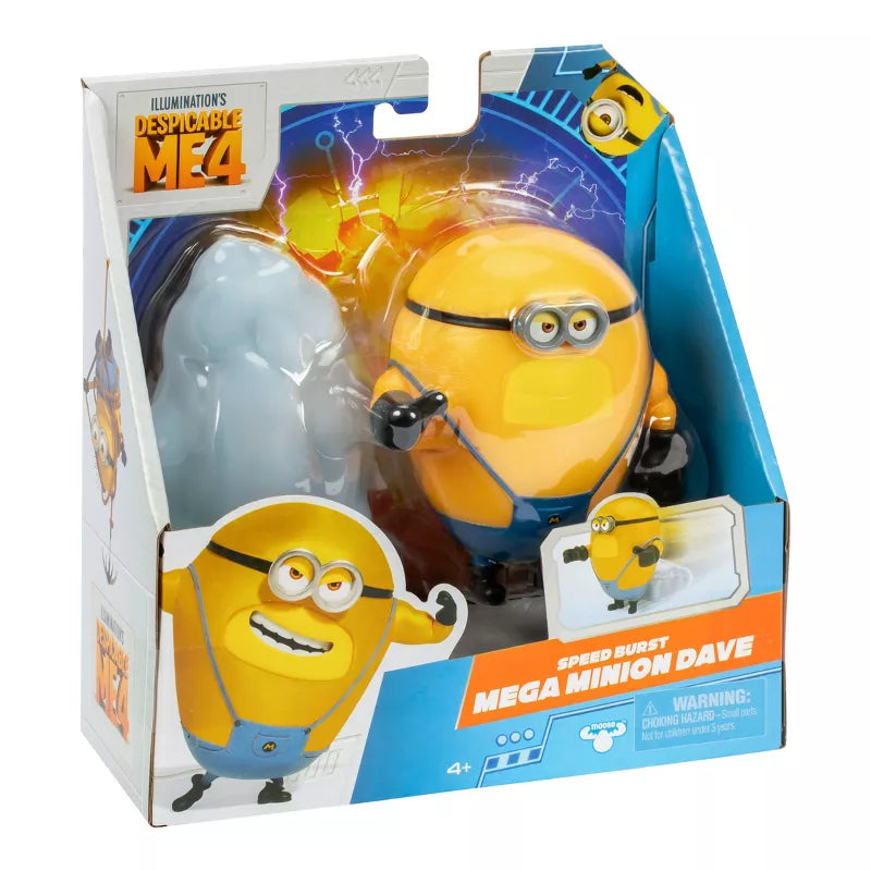 Dm4 Mg Mnn 4 Inch Action Fig- Dave-Action Figures-Despicable ME 4-