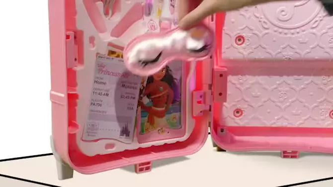 Disney Princess Style Deluxe Suitcase Set-Dolls & Accessories-JAKKS-
