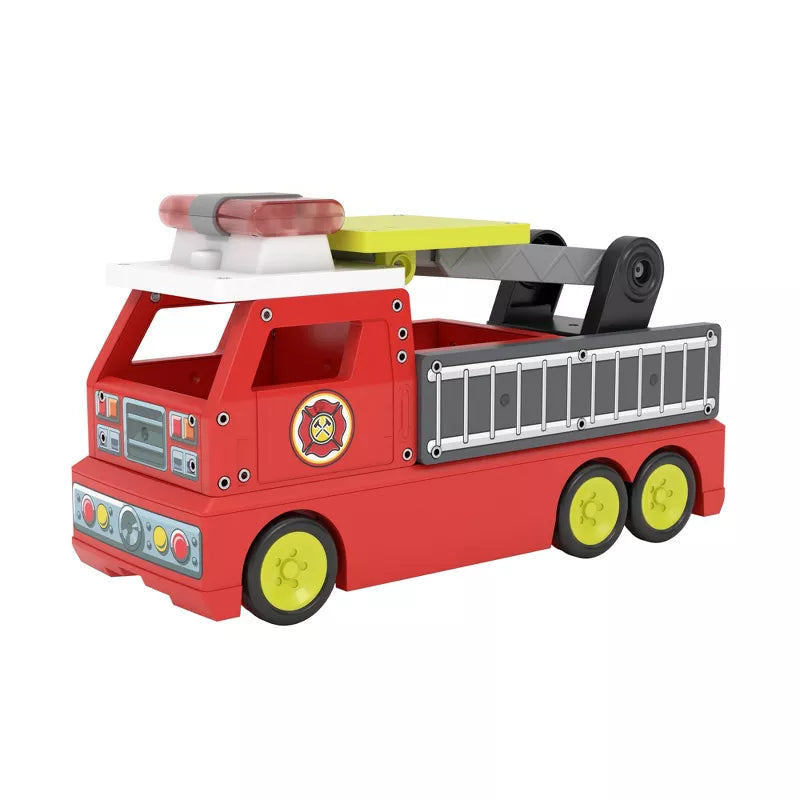 Tile Town Fire Truck Lights & Sounds Tile Set-ACTION FIGURES & PLAYSETS-Tile Town-