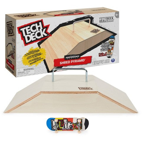 Tech Deck Wood Shred Pyramid by Tech Deck for kids - toys