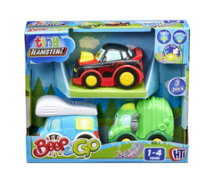 Tiny Teamsterz Beep and Go City 3 Pack