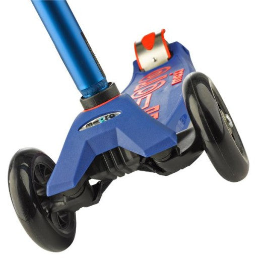 Maxi Micro Deluxe With T- Bar (Blue)-Ride-On & Scooters-Micro-7640108560759