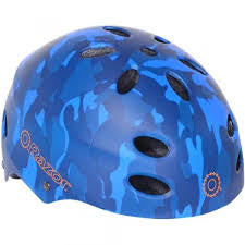 Razor Youth Helmet Blue Camo V-17