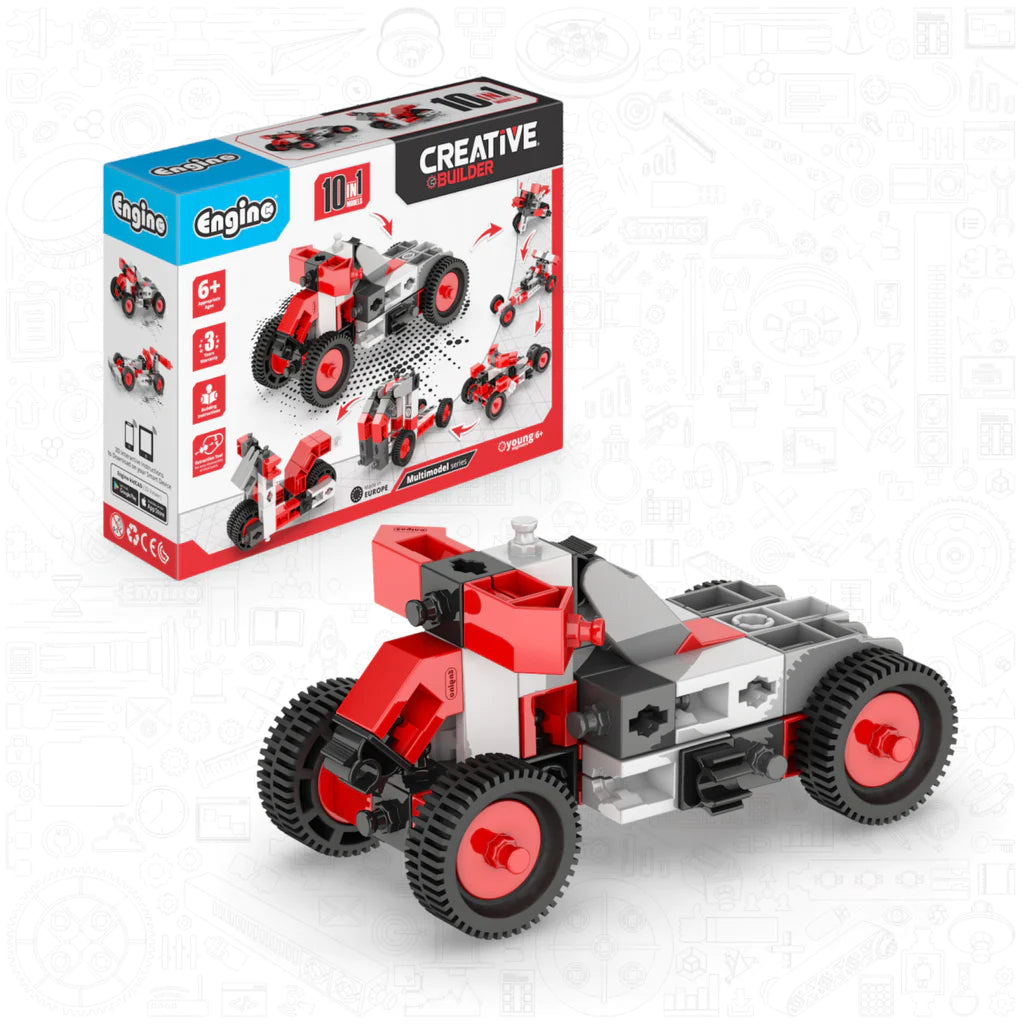 Engino Creative Builder - 10 Multimodel Set-ENGINO