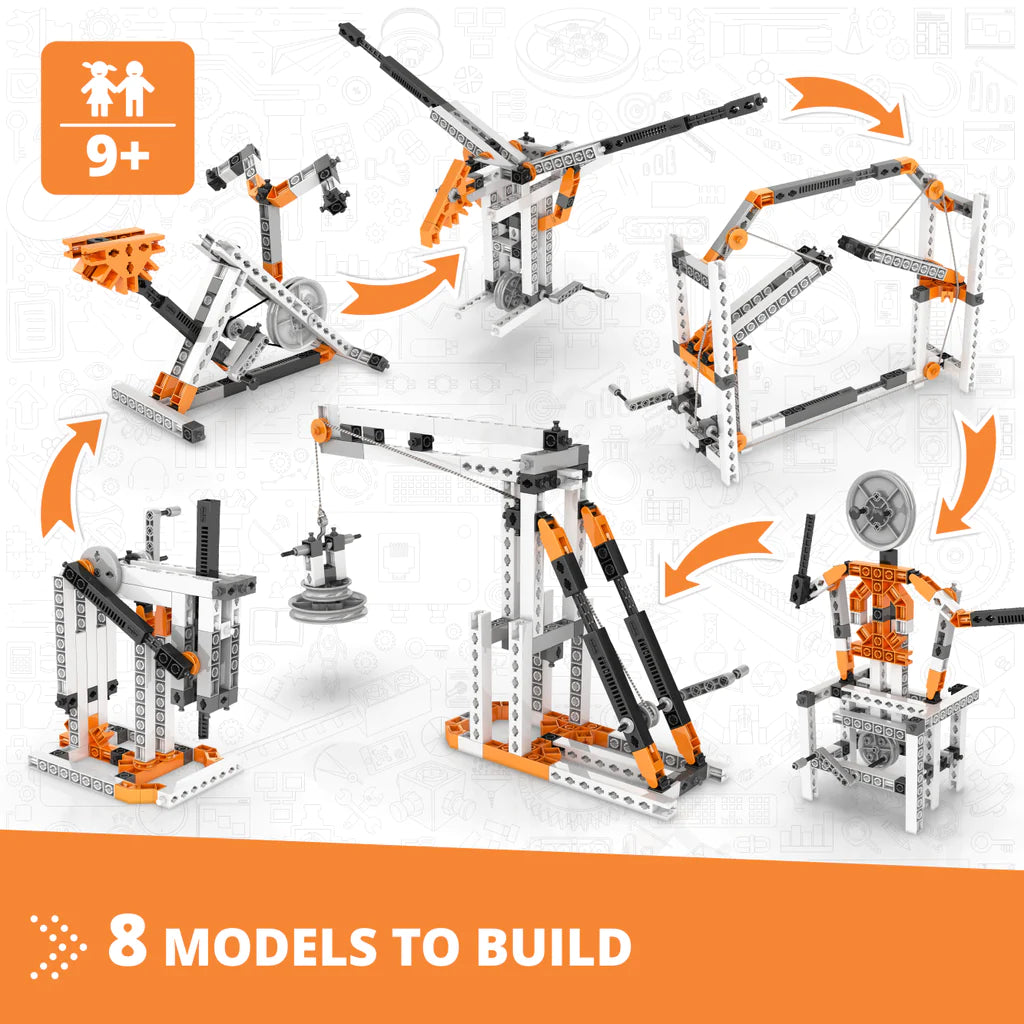 Engino Discovering Stem Mechanics - Cams & Cranks-ENGINO