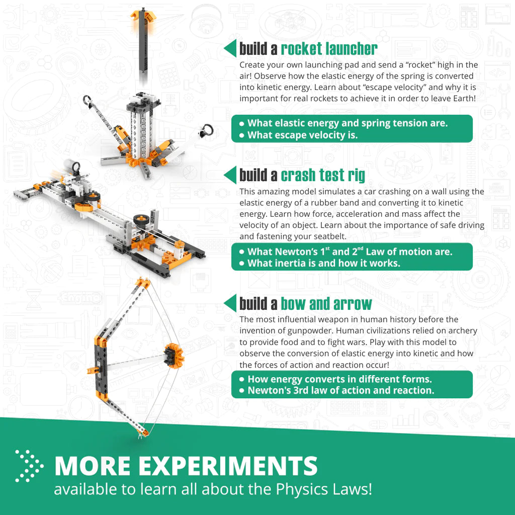 Engino Discovery Stem Newton'S Laws - Inclined Planes-ENGINO