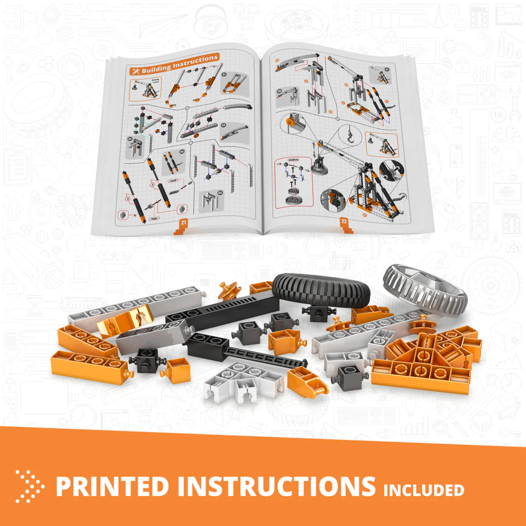 Engino Discovering Stem Mechanics - Cams & Cranks-ENGINO