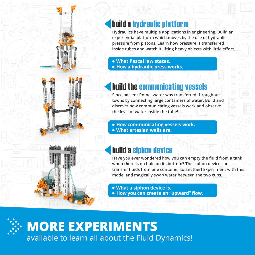 Engino Discovery Stem - Fluid Dynamics-ENGINO