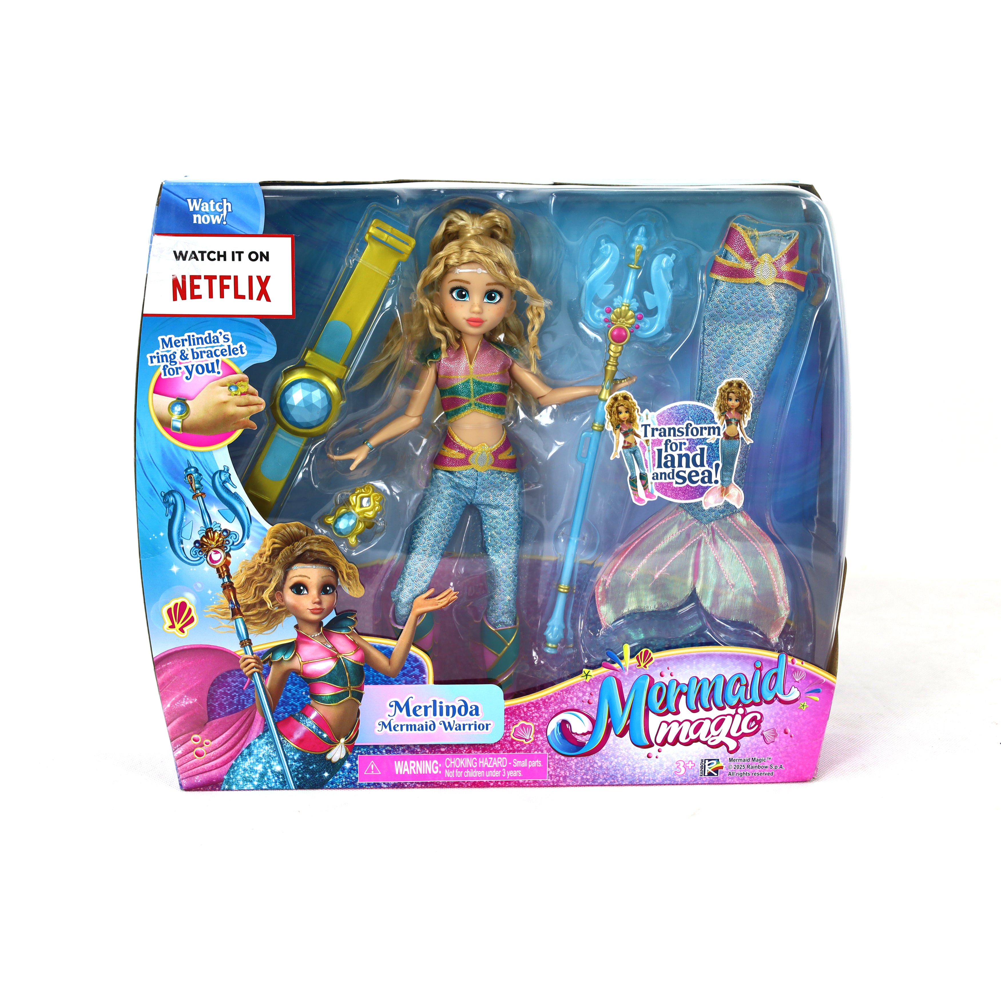 MERMAID MAGIC WARRIOR TRANS. 9 3ASST