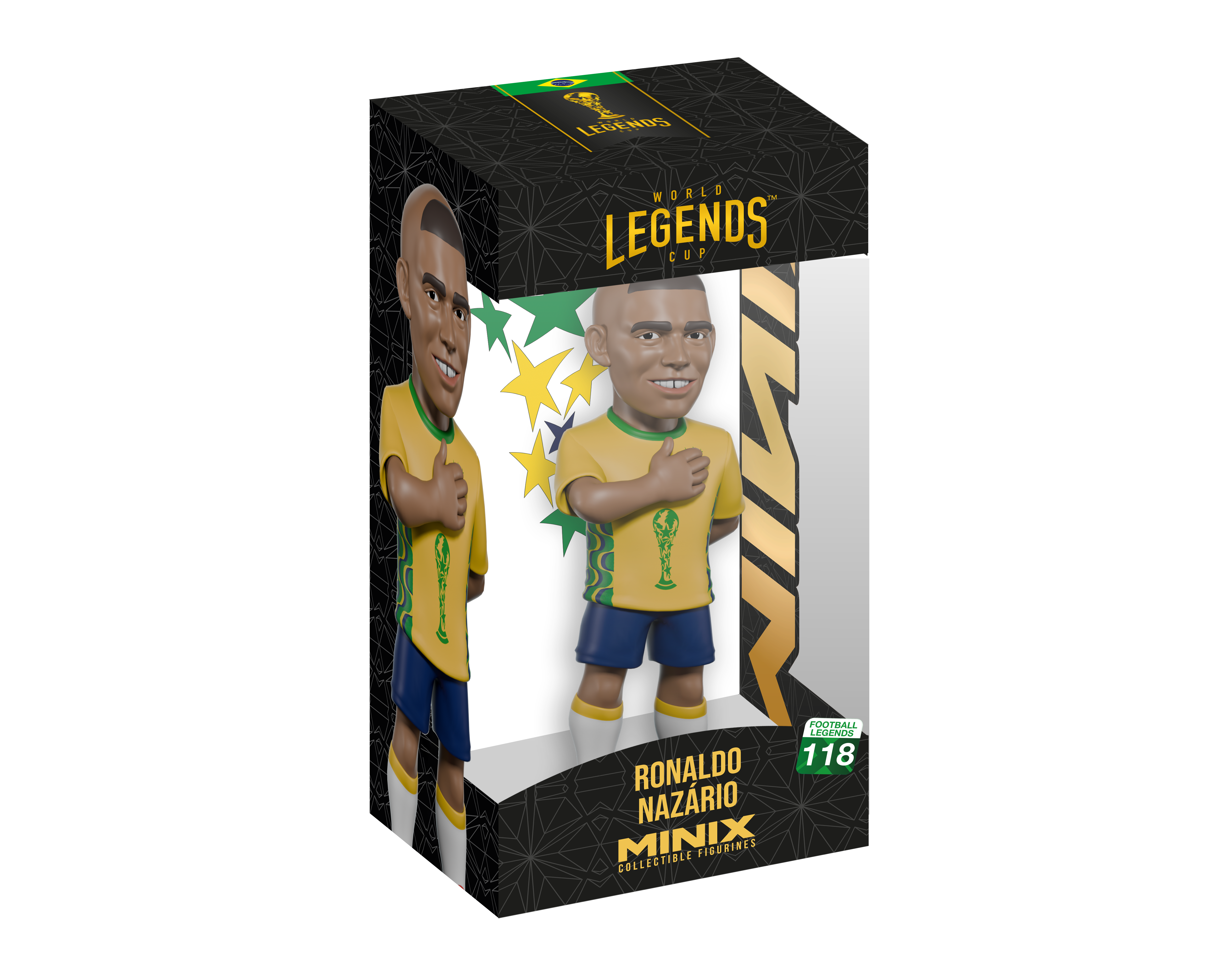 Ronaldo Nazario - Minix Football Figure | Official Collectible
