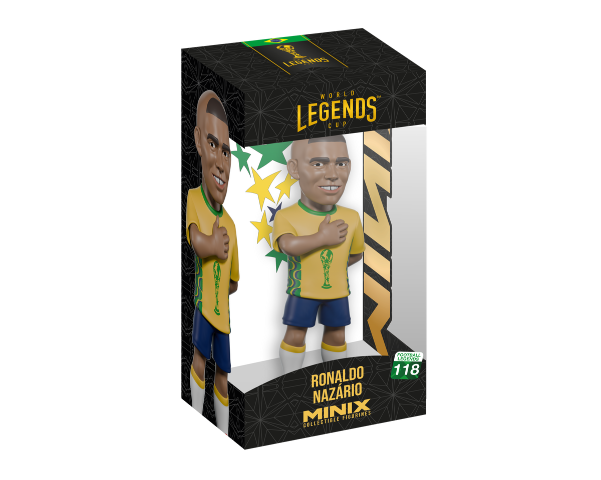 Ronaldo Nazario - Minix Football Figure | Official Collectible