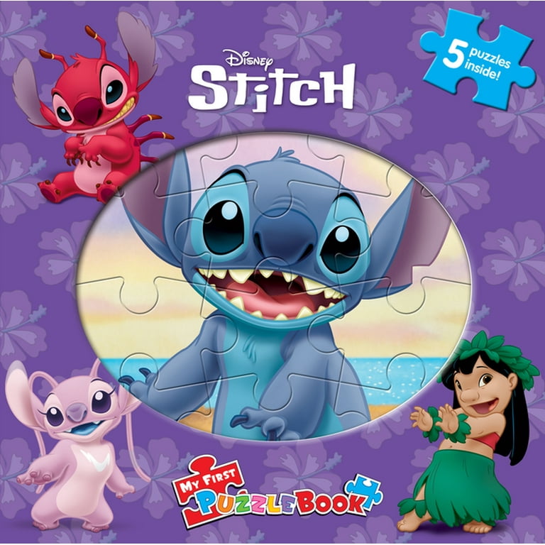 Disney Stitch My First Puzzle Book-My First Puzzle Book-9782764357996