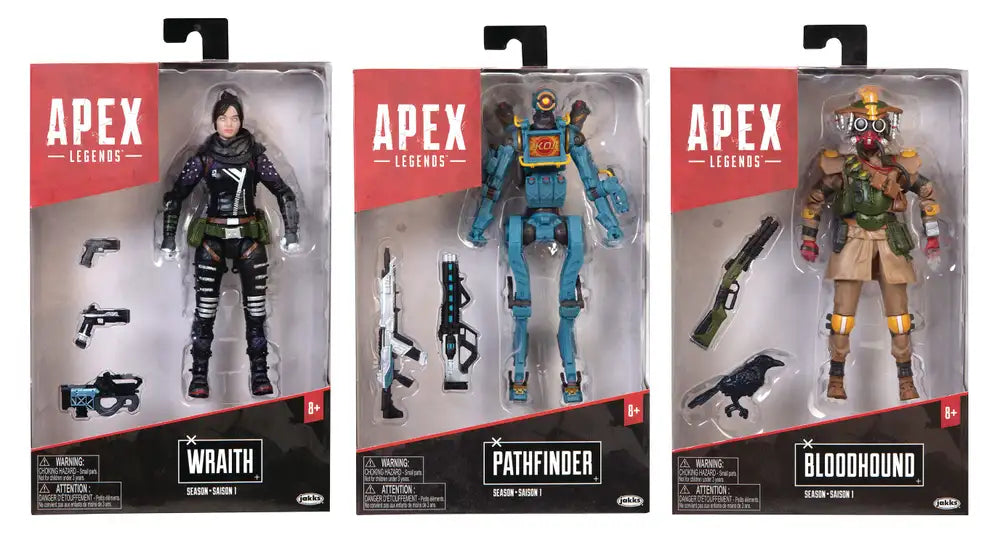 Apex Legends 6" Fig S1 Asst. 3(Assorted - Includes 1)-ACTION FIGURES & PLAYSETS-Apex-192995407091