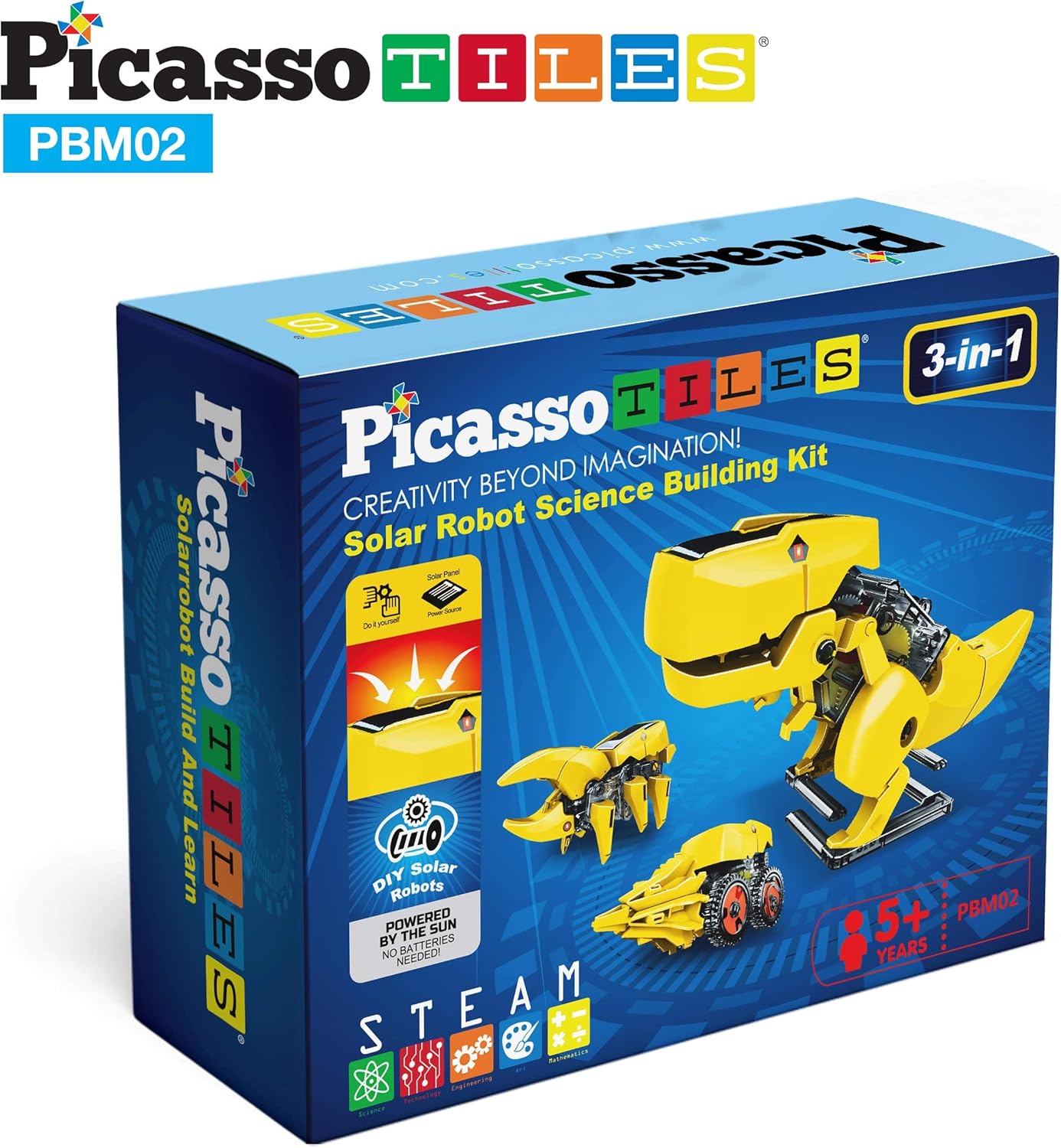 PICASSO MAGNETIC SOLAR ROBOT 3IN1