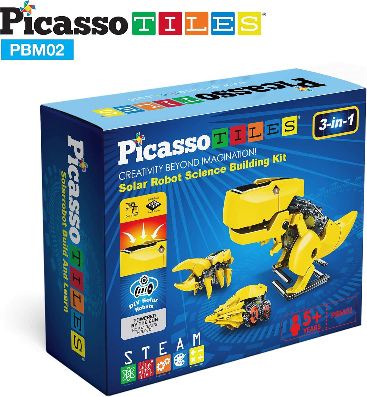 PICASSO MAGNETIC SOLAR ROBOT 3IN1