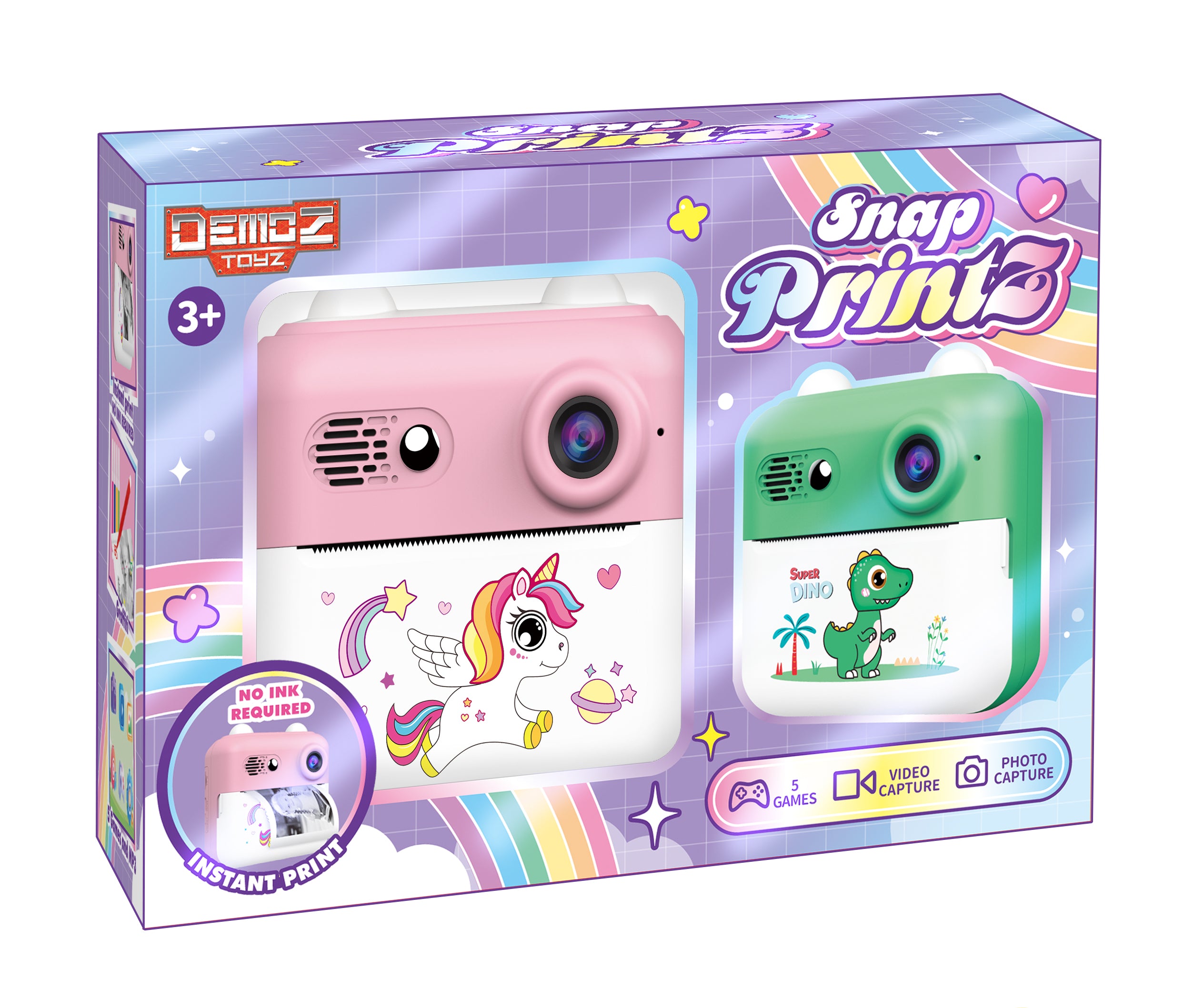 DEMOZ SNAPPRINTZ CAMERA BPC