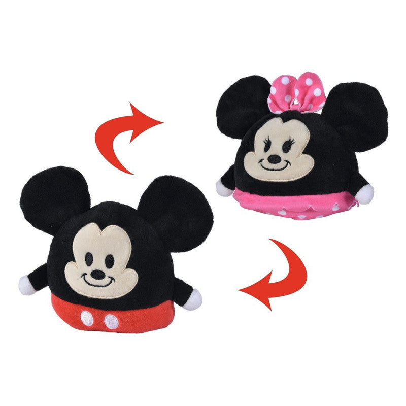 DISNEY PLUSH MICKEY&MINNIE REVERS S 4.5 Default Title