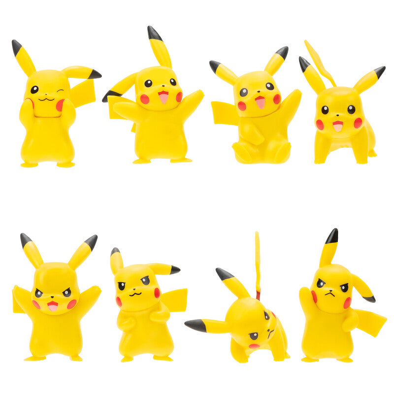 Pokemon Battle Figure Pickachu 8Pack 2