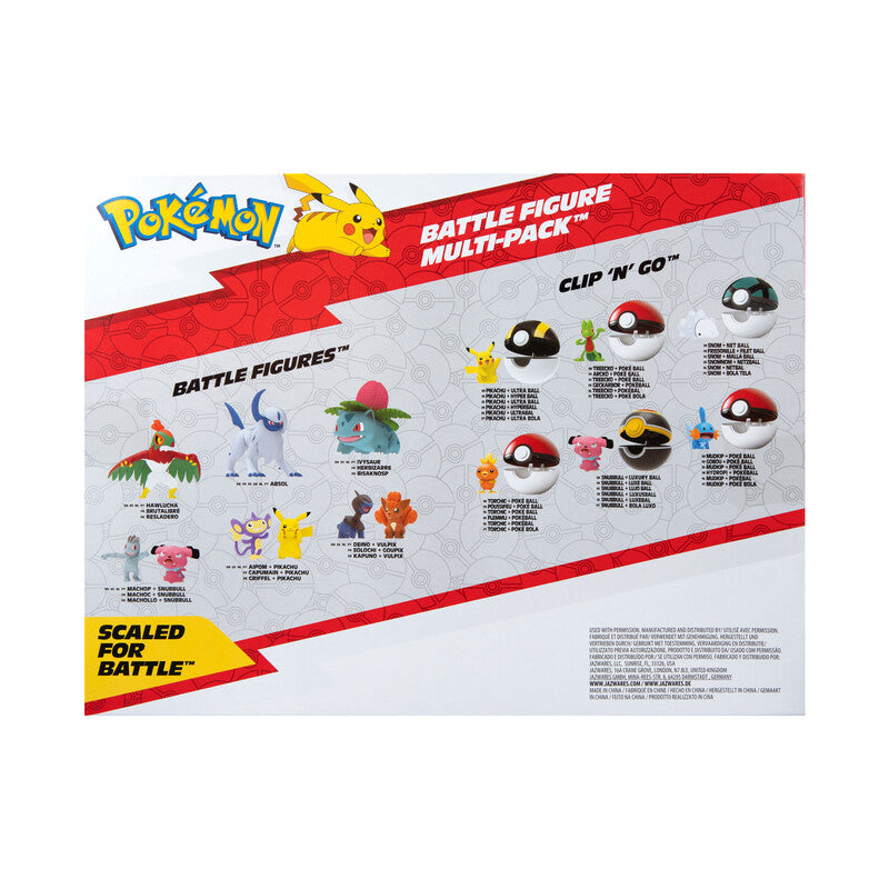 Pokemon Battle Figure Pickachu 8Pack 2