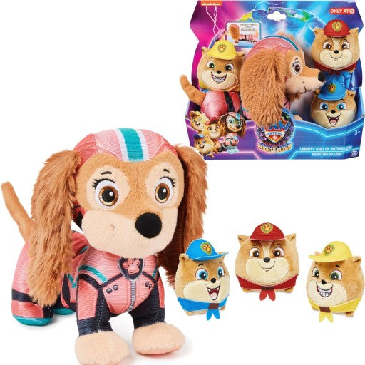 Paw Patrol Movie2 Plush Liberty & Jr. Pat-Plush Toys-Paw Patrol-778988492338