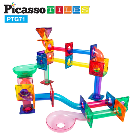 PICASSO MAGNETIC MARBLE RUN 71PCS