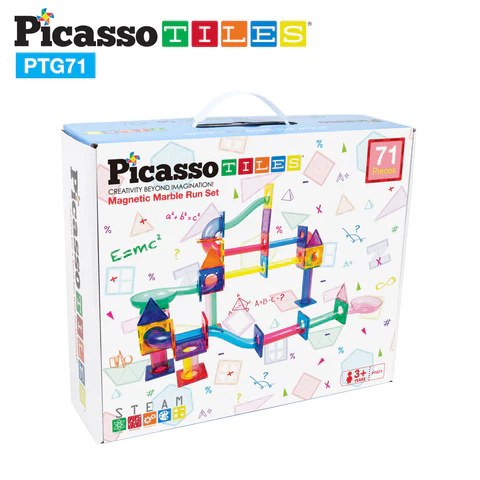 PICASSO MAGNETIC MARBLE RUN 71PCS