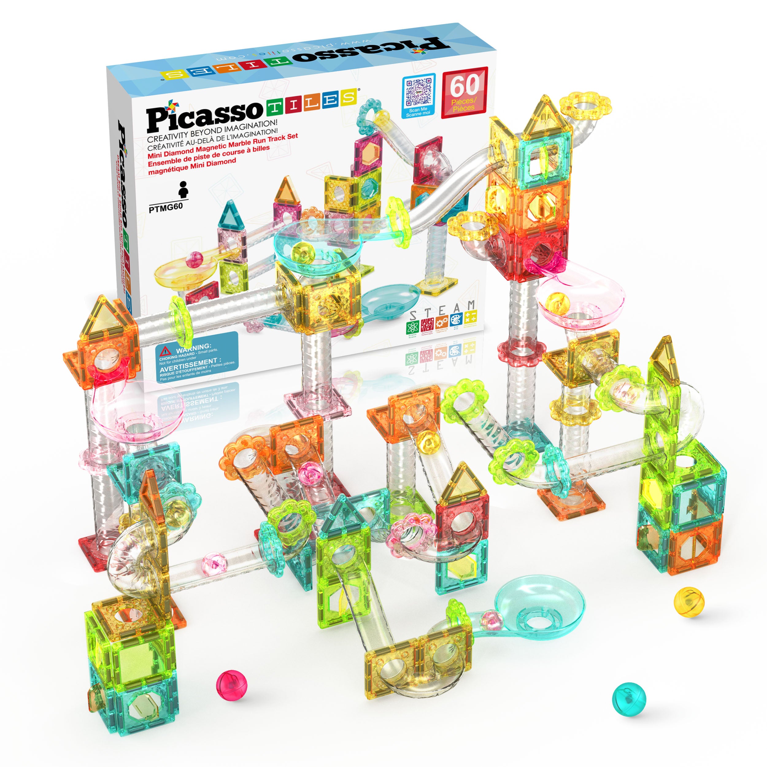 PICASSO MAG. MINI DIAMND RUN TRACK 60PCS