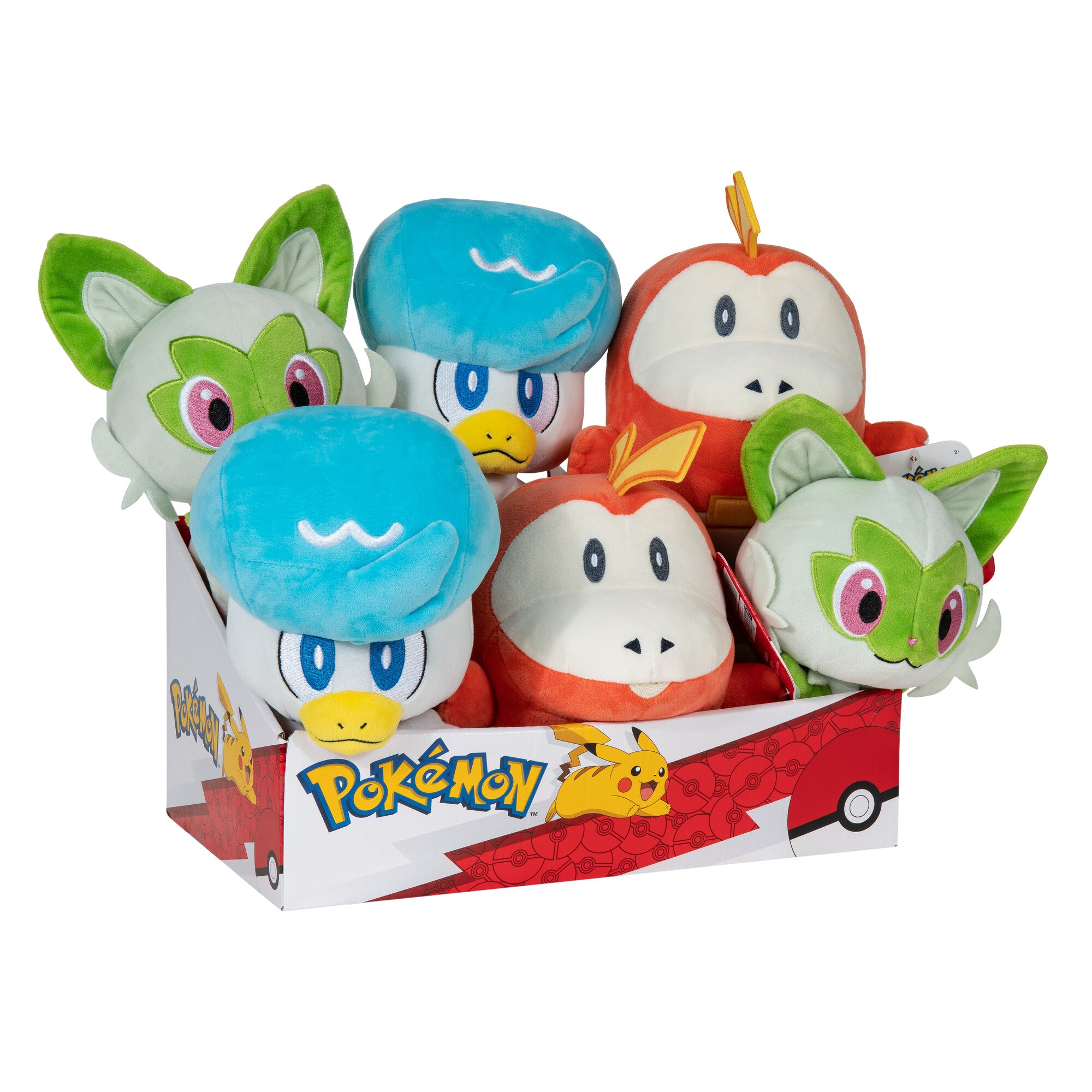 Pokemon Plush Gen. Ix 8 Pdq6 Woc